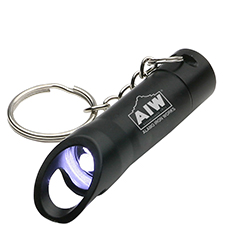ALAMO  ALUMINUM LED FLASHLIGHT WITH BOTTLE OPENER