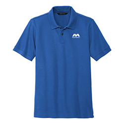 ARBOR METALS MENS MERCER+METTLE STRETCH PIQUE POLO