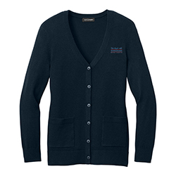BORRMANN WOMENS EASY CARE BUTTON-UP CARDIGAN