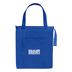 BESHERT  INSULATED NON-WOVEN SHOPPER TOTE
