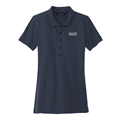 BESHERT WOMENS MERCER+METTLE STRETCH PIQUE POLO