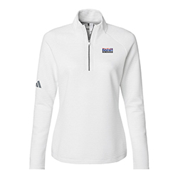 BESHERT WOMENS ADIDAS SPACER 1/4 ZIP PULLOVER