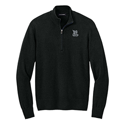 GRIFFIN MENS EASY CARE 1/4 ZIP SWEATER