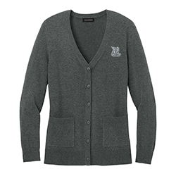 GRIFFIN WOMENS EASY CARE BUTTON-UP CARDIGAN