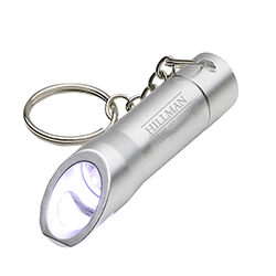 HILLMAN ALUMINUM LED FLASHLIGHT WITH BOTTLE OPENER