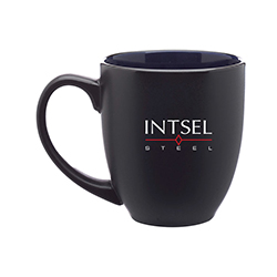 INTSEL BISTRO MUG BLACK/BLUE