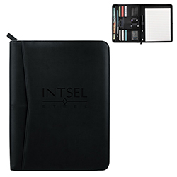 INTSEL ZIPPERED PADFOLIO