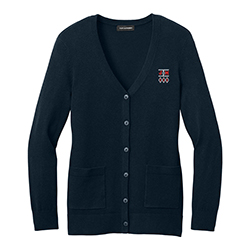 J&M/SSS WOMENS EASY CARE BUTTON-UP CARDIGAN