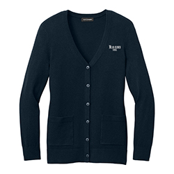 MAAS-HANSEN WOMENS EASY CARE BUTTON-UP CARDIGAN