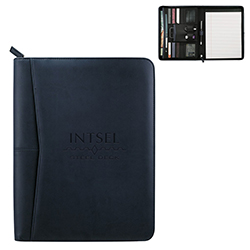 INTSEL STEEL DECKING LOGO ZIPPERED PADFOLIO