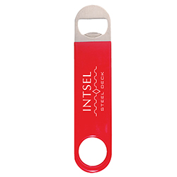 INTSEL STEEL DECKING LOGO PADDLE BOTTLE OPENER