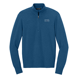 INTSEL STEEL DECKING  MENS EASY CARE 1/4 ZIP