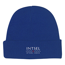 INTSEL STEEL DECKING  KNIT BEANIE W/CUFF