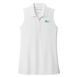SHAMROCK WOMENS PORT AUTHORITY SLEEVELESS POLO
