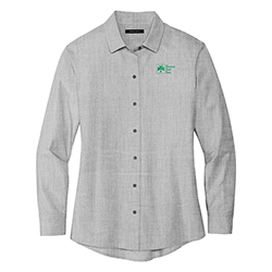 SHAMROCK WOMENS STRETCH WOVEN SHIRT