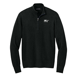 SHAMROCK MENS EASY CARE 1/4 ZIP SWEATER