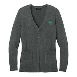 SHAMROCK WOMENS EASY CARE BUTTON-UP CARDIGAN