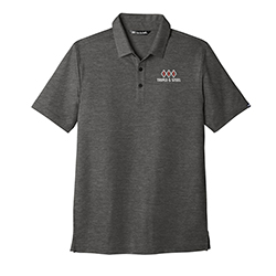 TRIPLE-S MENS TRAVISMATHEW OCEANSIDE HEATHER POLO