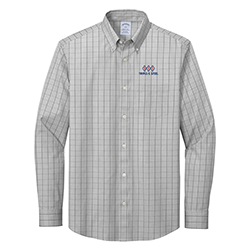 TRIPLE-S MENS BROOKS BROHTERS WRINKLE-FREE STRETCH