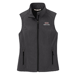 TRIPLE-S WOMENS PORT AUTHORITY HEATHERED SOFT