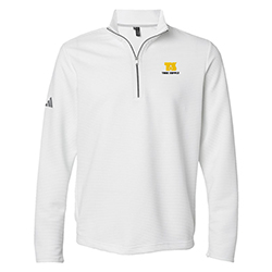 TUBE SUPPLY  MENS ADIDAS SPACER 1/4 ZIP PULLOVER