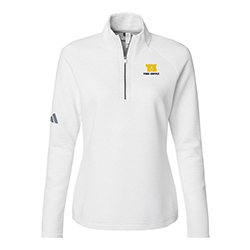 TUBE SUPPLY  WOMENS ADIDAS SPACER 1/4 ZIP PULLOVER